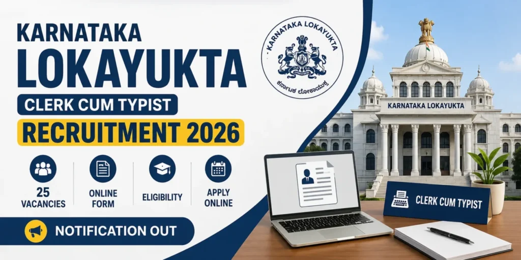 Karnataka Commercial Tax Department Recruitment 2026 Apply Online for 26 Commercial Tax Inspector Posts