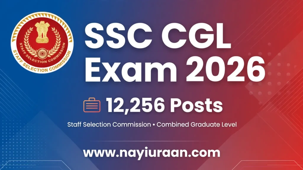 SSC CGL Exam 2026